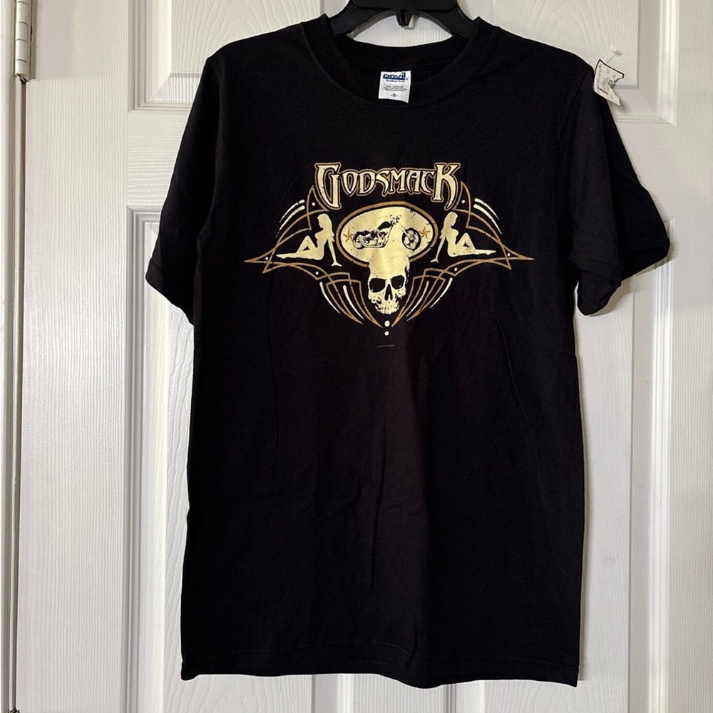Godsmack Black Short-Sleeve Graphic Band Tee